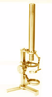 Amici’s small achromatic microscope, 1840s-’50s model