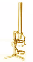 Amici’s small achromatic microscope. 1840s-’50s