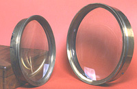 Objective lenses for the telescopes Amici I and Amici II